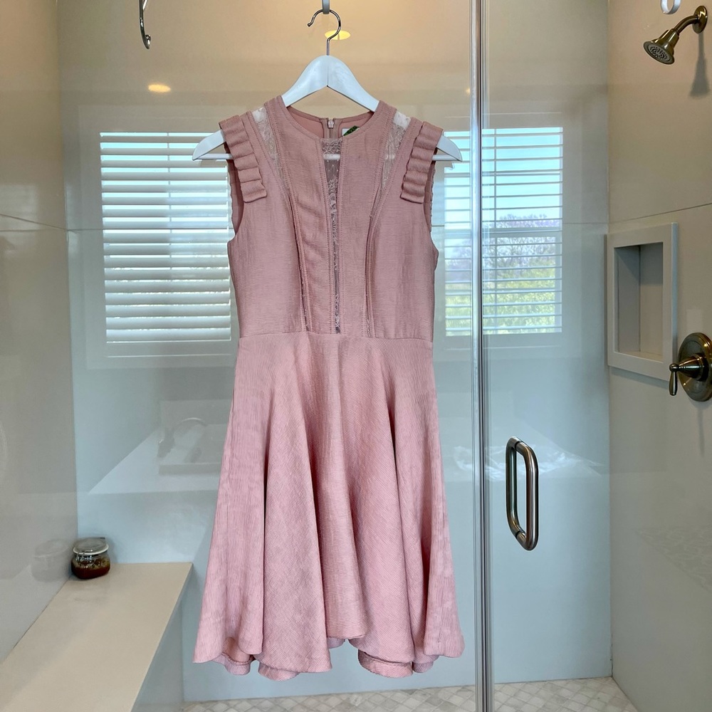 Sandro pink dress size 1